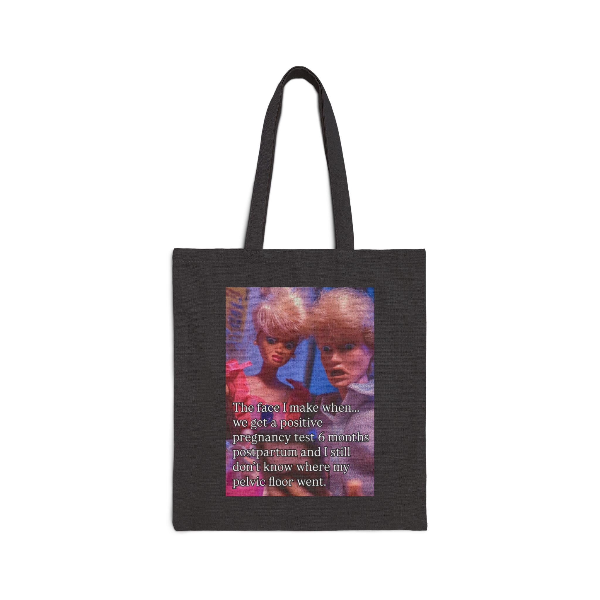 Guess Who's Pregnant | Cotton Canvas Tote Bag
