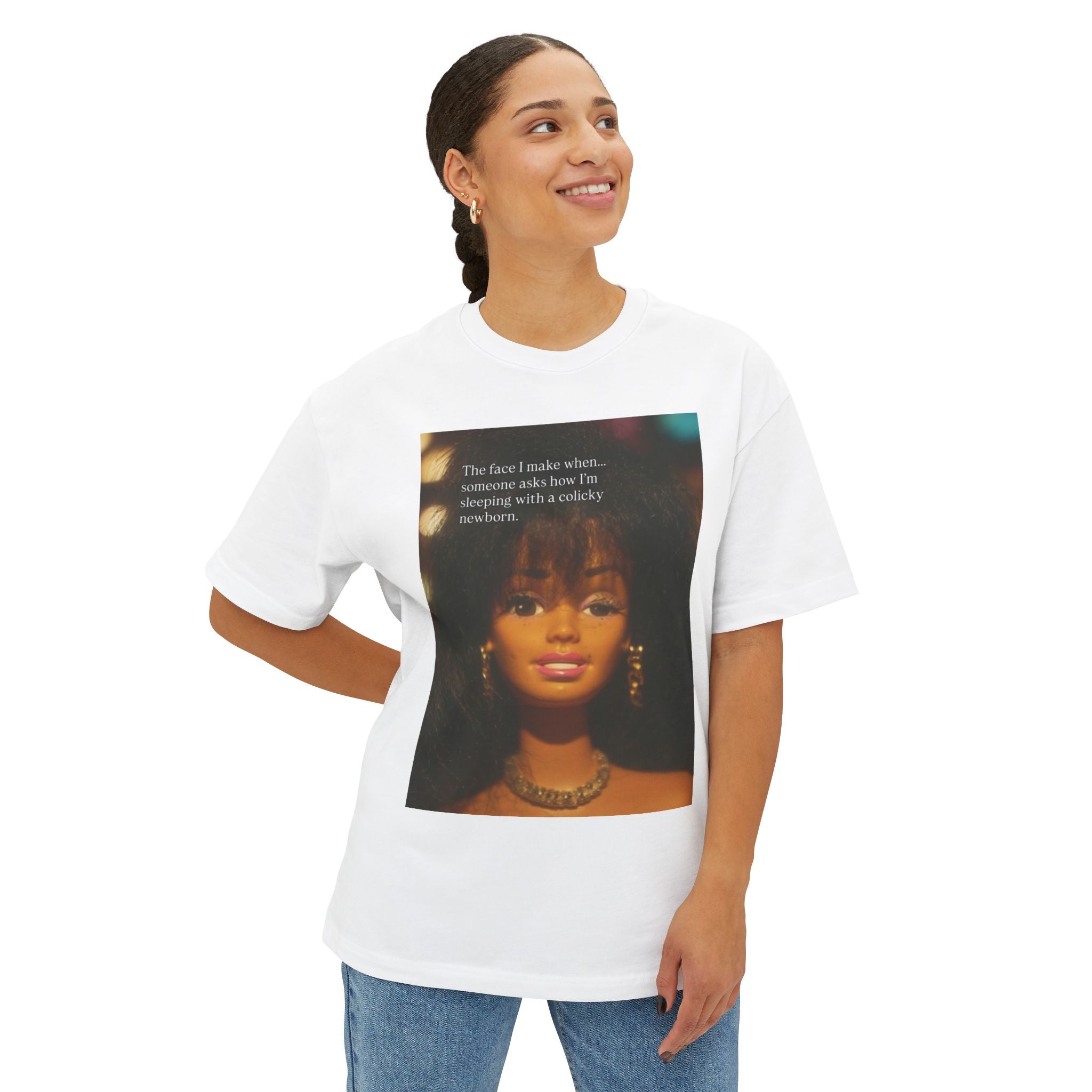 Colic Baby Meme t-shirt | Oversized Boxy Tee