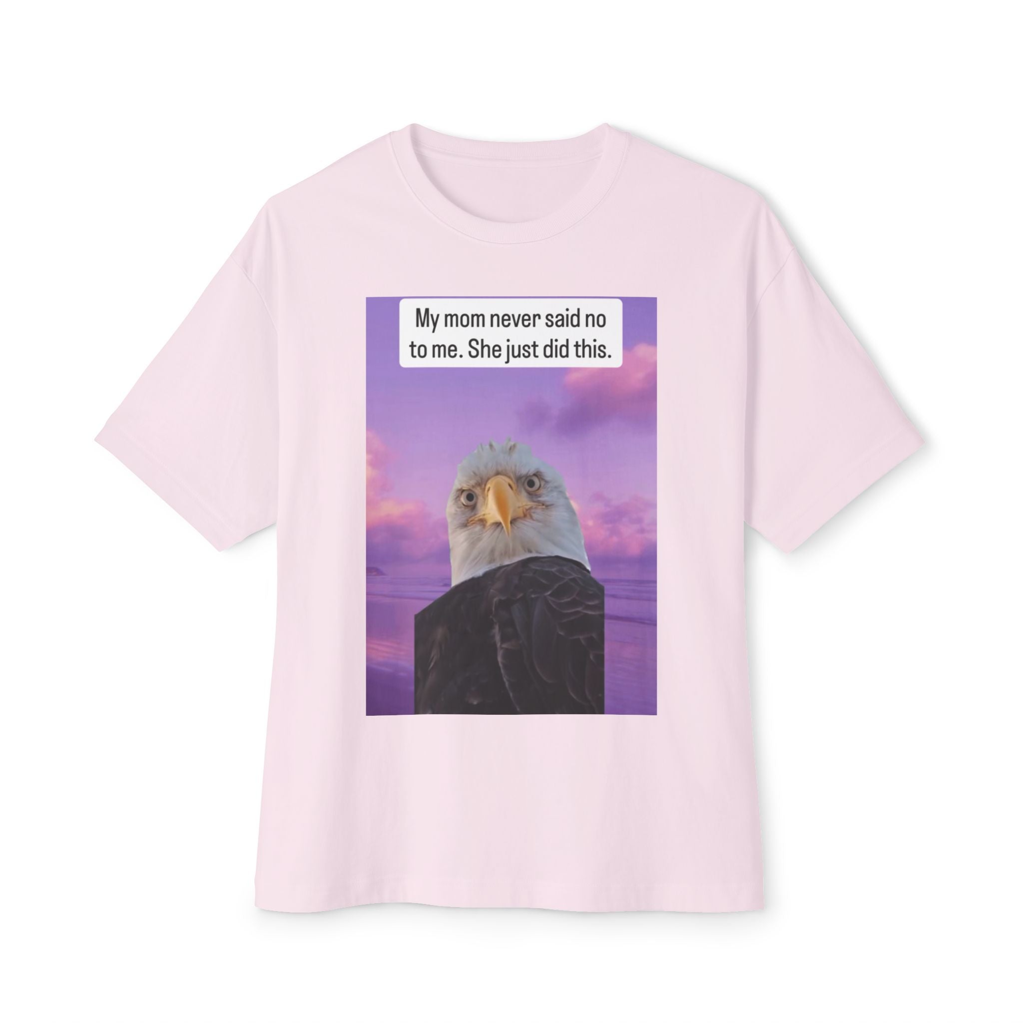 Mom's Death Stare| Unisex Oversized Boxy Tee