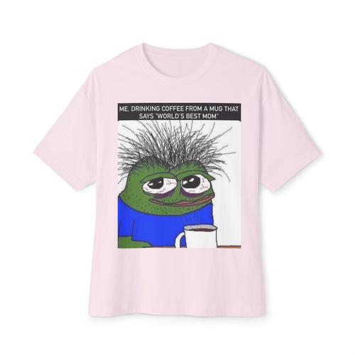 Best Mom Overstressed | Oversized Boxy Tee