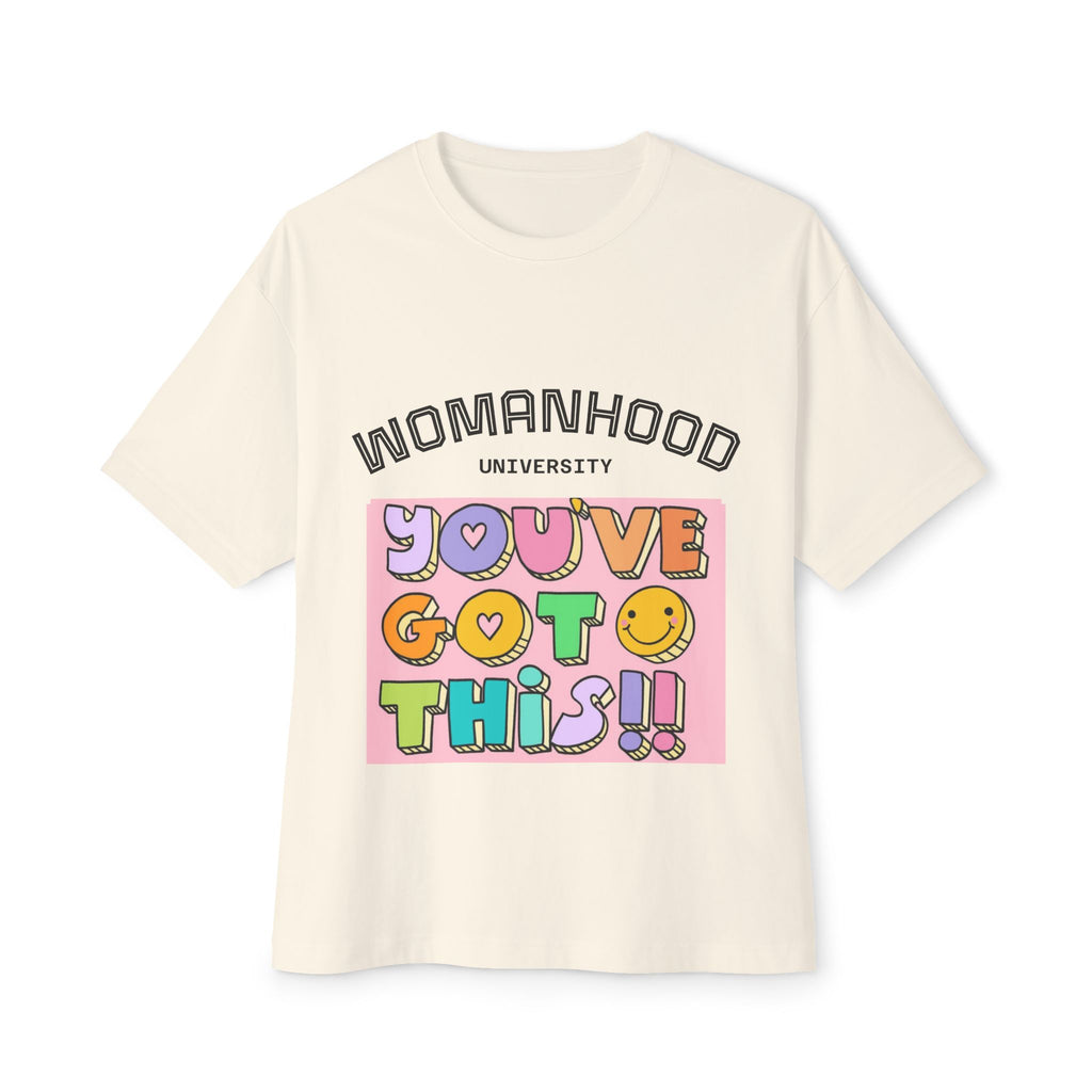 Women's T-shirt with Funny Caption, Meme clothing for Women and Viral meme shirt | Oversized