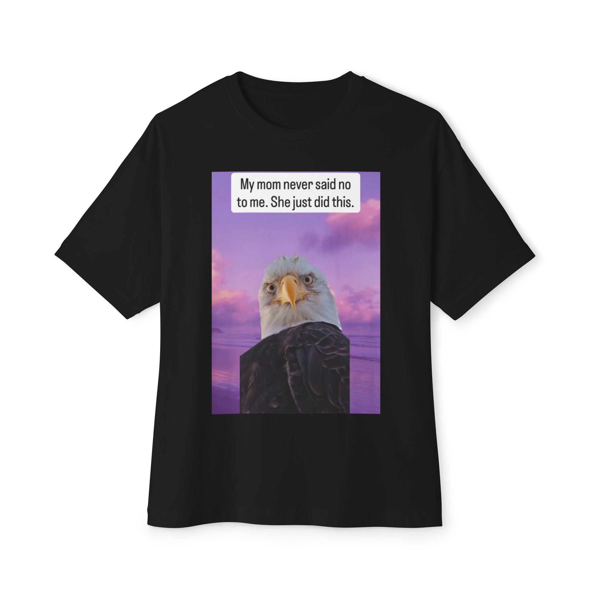 Mom's Death Stare| Unisex Oversized Boxy Tee