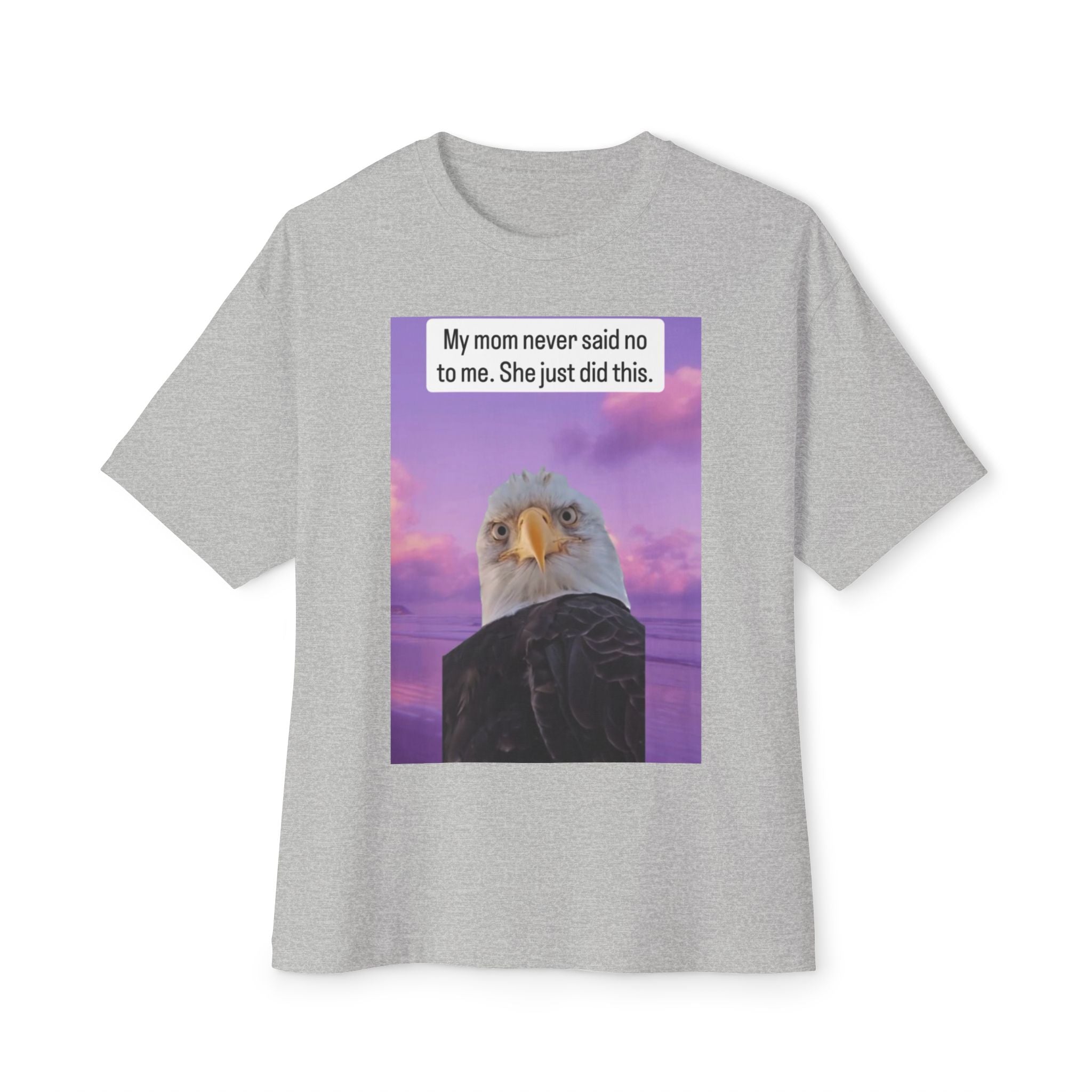 Mom's Death Stare| Unisex Oversized Boxy Tee