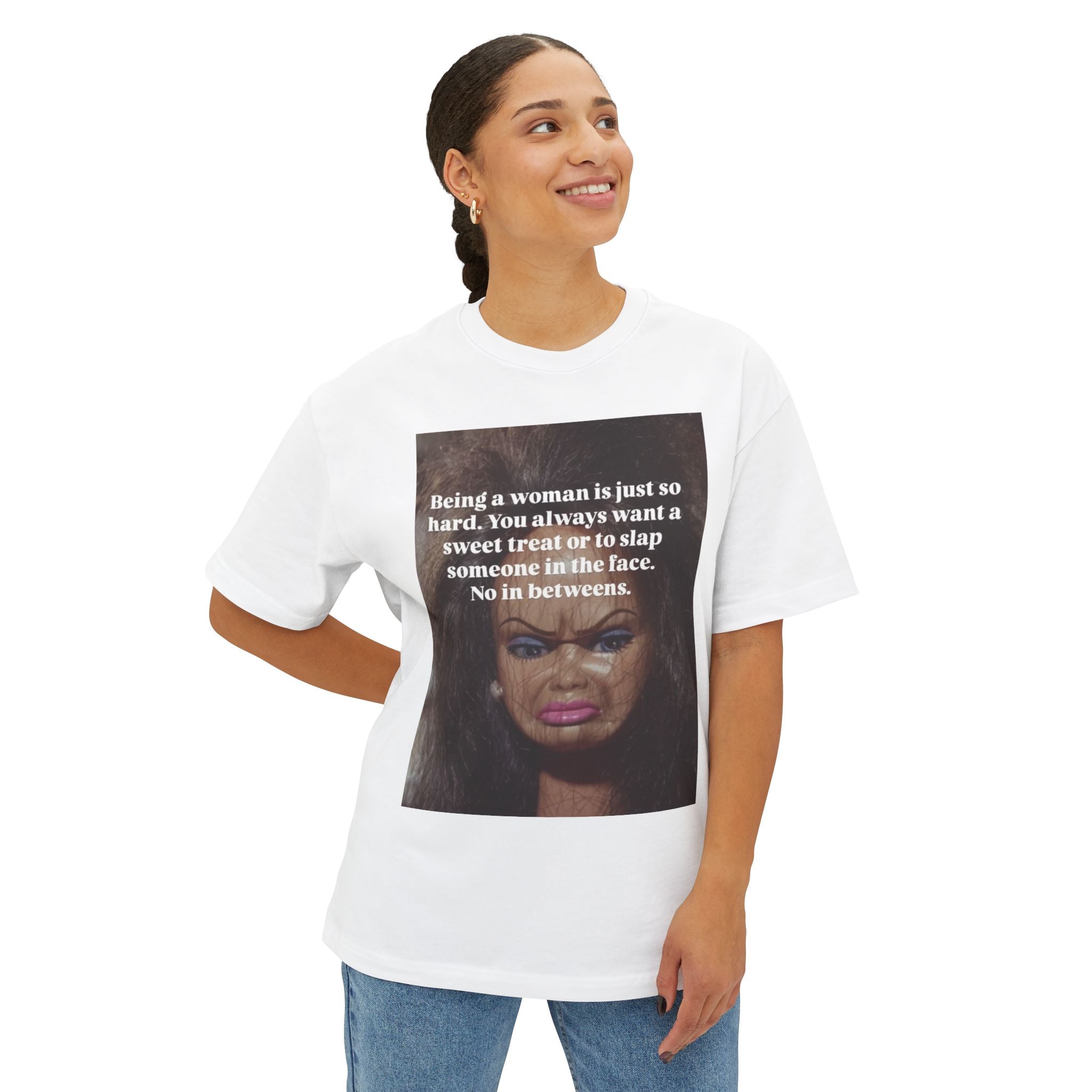 Being a Woman | Oversized Boxy Tee