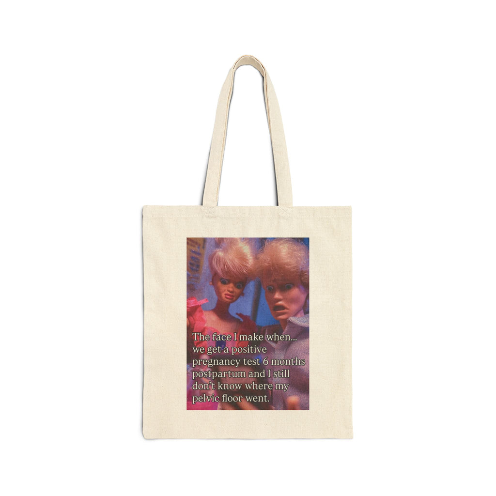 Guess Who's Pregnant | Cotton Canvas Tote Bag