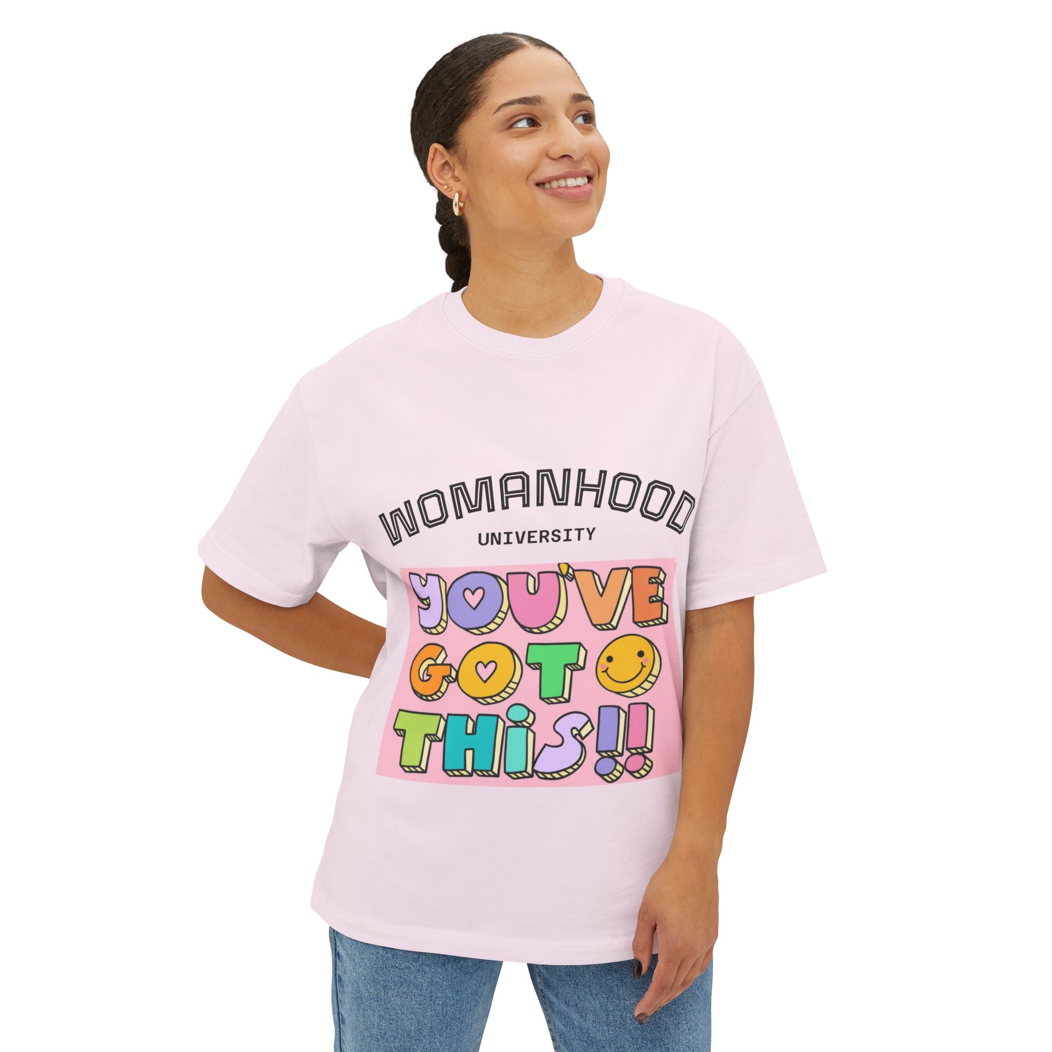 Women's T-shirt with Funny Caption, Meme clothing for Women and Viral meme shirt | Oversized